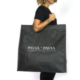 Luxury bag shopper maniglia plastica