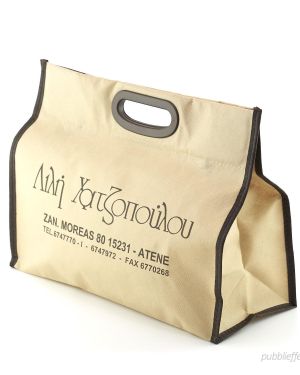 Shopper con maniglia rinforzata
