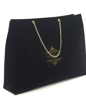 Luxury bag in velluto
