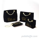 Luxury bag in velluto