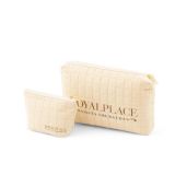 Trousse in nylon trapuntato