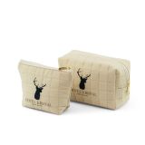 Trousse in nylon trapuntato