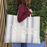 Pubblieffe shopping bag maxi piatta Hotel Muccioli pastello