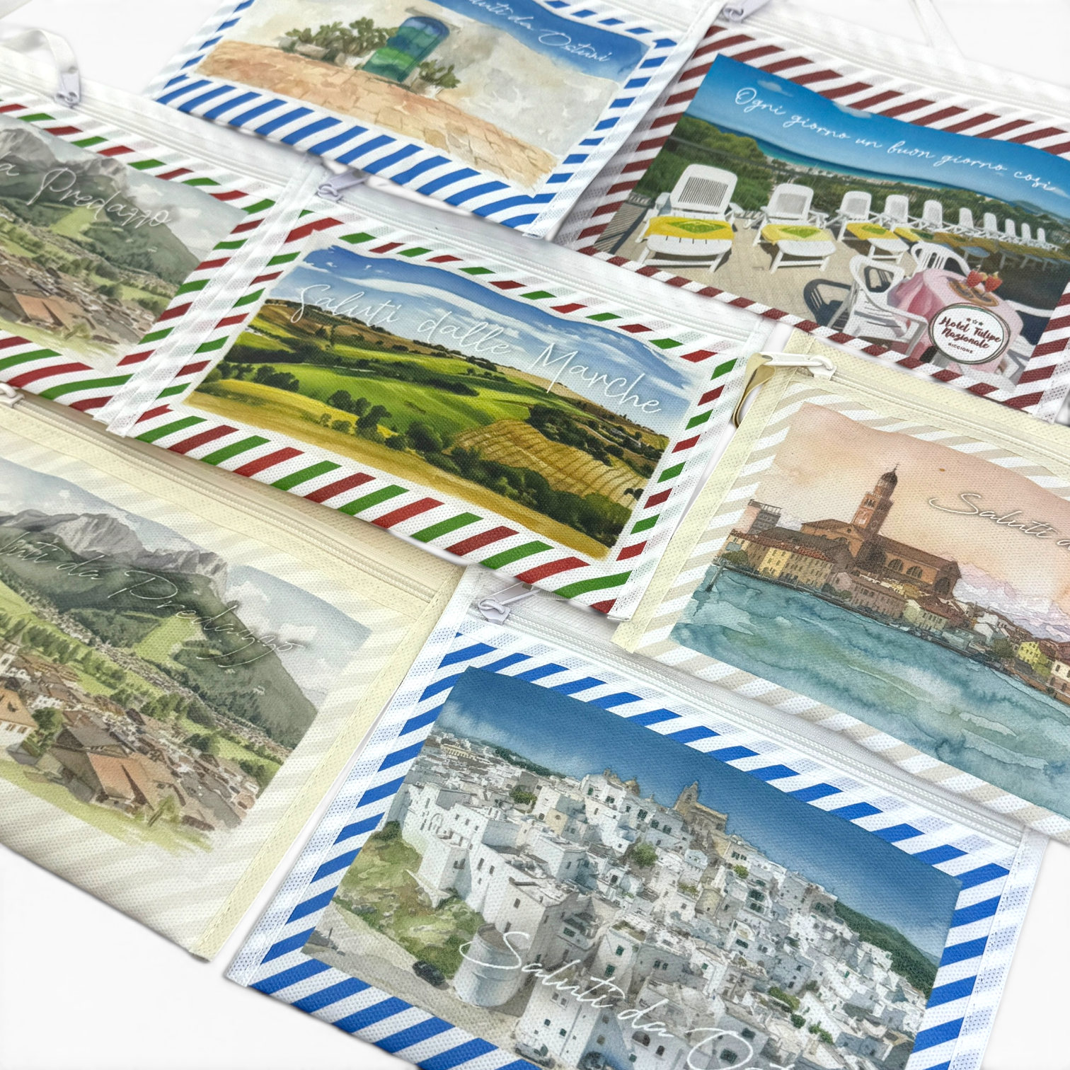 Pubblieffe trousse cartolina Hotel hotellerie Pubblieffe trousse cartolina Hotel hotellerie