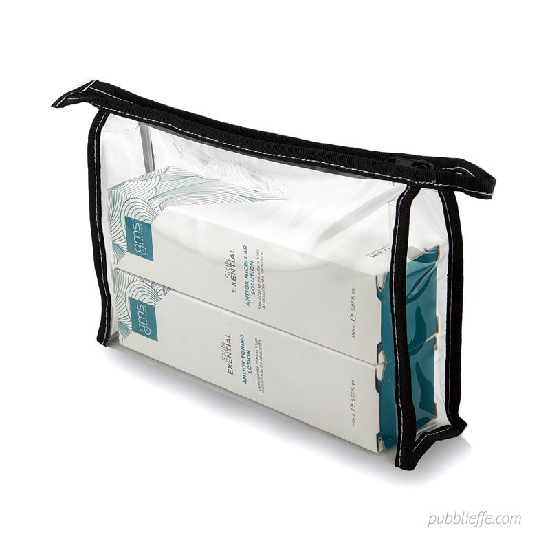 trousse PVC trasparente safe soffietto